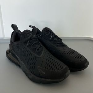 Women’s Size 8.5 - Nike Air Max 270 Low Triple Black